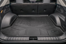 SMARTLINER Custom Fit All Weather Protection Black Cargo Liner behind the 2nd Row Seats Compatible With 2022-2025 Hyundai Ioniq 5 (SD0601)