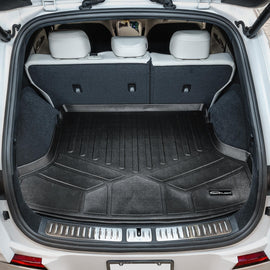 SMARTLINER All Weather Custom Fit Cargo Trunk Liner Floor Mat Black Compatible With 2022-2025 Genesis GV70 (SD0630)