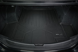 SMARTLINER Cargo Trunk Liner Floor Mat Black Compatible With 2016-2025 Chevrolet Malibu (SD0308)