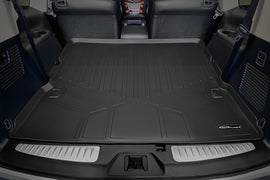 SMARTLINER Custom Fit All Weather Protection Black Cargo Liner behind the 2nd Row Seats Compatible With 2019-2024 Infiniti QX80 (SD0242)
