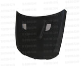 Seibon BM-style carbon fiber hood for 2005-2008 BMW E90 4DR (HD0507BMWE90-BM)