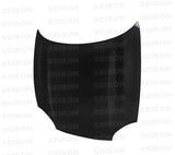 Seibon OEM-style carbon fiber hood for 1994-1998 Mitsubishi 3000GT (HD9498MITGT-OE)