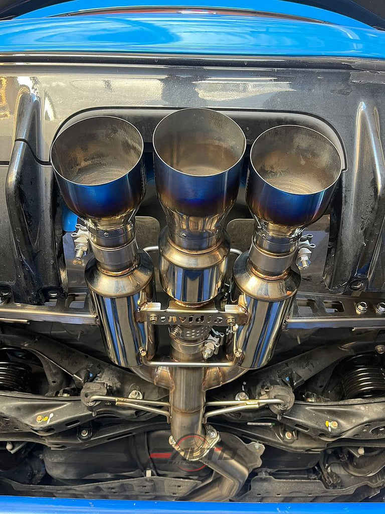 Invidia Acura Integra Type-S De5 R400 Single Layer Ti -Tip (HS23AISFGM3STL)