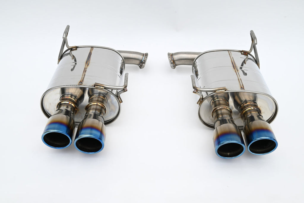 Invidia 22+ Subaru WRX Q300 3.5in. Rolled Dual Wall T.I Tip Axle-back Exhaust (HS22SW4AQ4RTL)