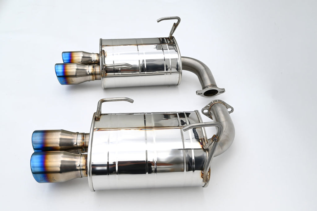 Invidia 22+ Subaru WRX Q300 3.5in. Rolled Dual Wall T.I Tip Axle-back Exhaust (HS22SW4AQ4RTL)
