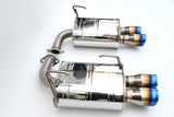 Invidia 22+ Subaru WRX Q300 3.5in. Rolled Dual Wall T.I Tip Axle-back Exhaust (HS22SW4AQ4RTL)