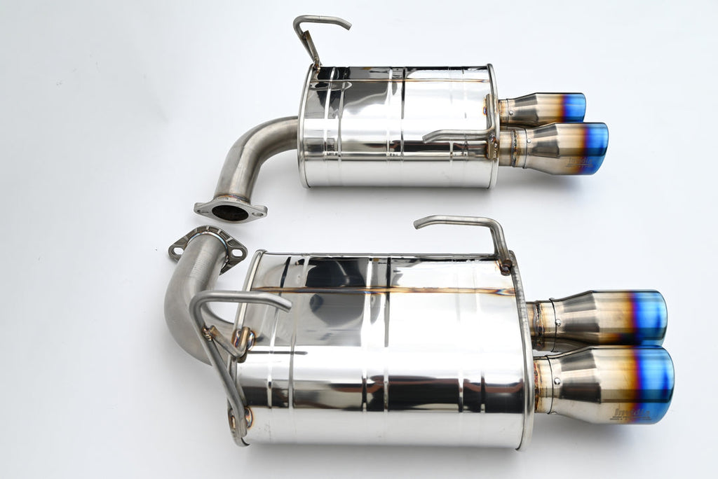 Invidia 22+ Subaru WRX Q300 3.5in. Rolled Dual Wall T.I Tip Axle-back Exhaust (HS22SW4AQ4RTL)