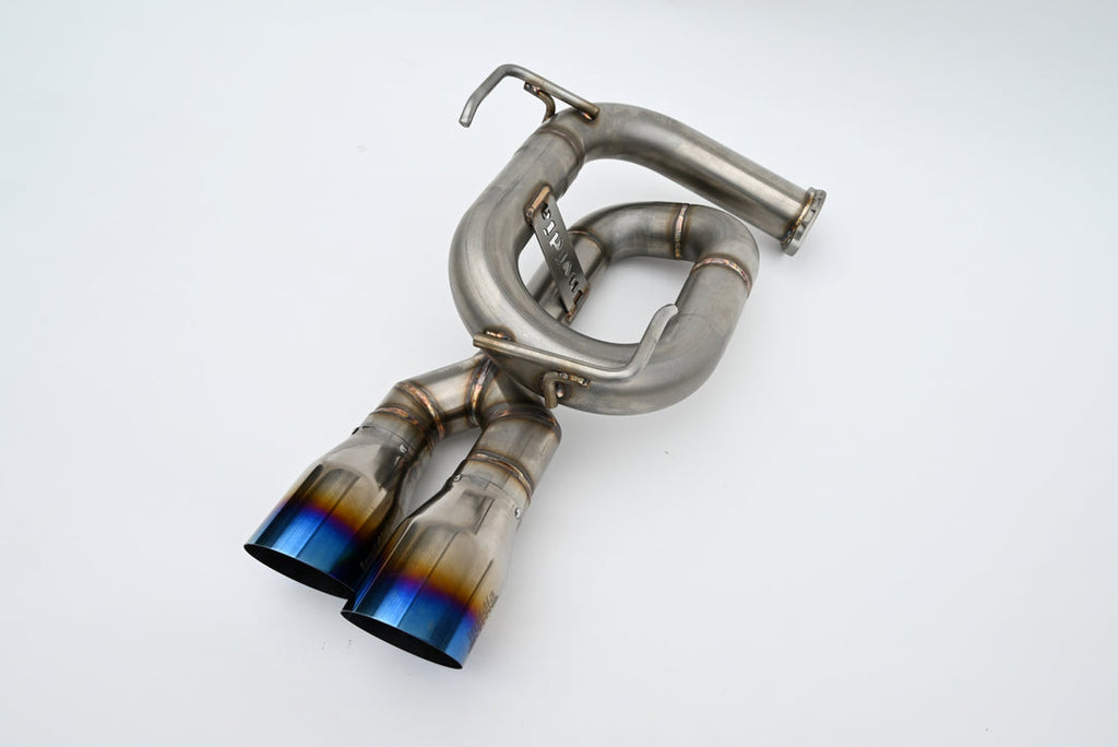 Invidia 22+ Subaru WRX Twin Loop 3.5in. Single Layer T.I Tip Axle-Back Exhaust (HS22SW4AT4STL)