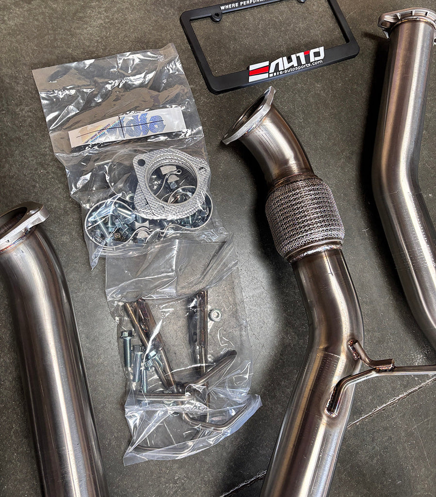 Invidia Acura Integra Type-S De5 Q300 Single Layer Ti -Tip (HS23AISFQ33STL)