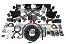 AMS Performance 2020+ Lamborghini Huracan EVO ALPHA G35-1050 Twin Turbo Kit w/ Titanium Exhaust (ALP.43.14.0001-6)