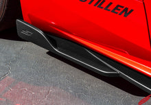 Load image into Gallery viewer, Infiniti Q60 Side Skirts & Rear Corners Matte Black For 17-22 Infiniti Q60 Stillen