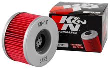 Load image into Gallery viewer, K&N Honda 2.719in OD x 1.781in H Oil Filter (KN-111)