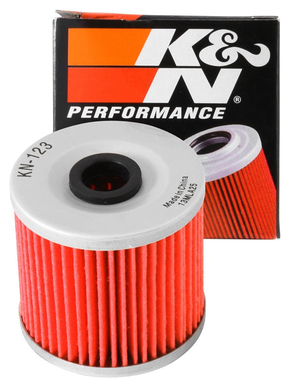 K&N Kawasaki 2.156in OD x 2.219in H Oil Filter (KN-123)