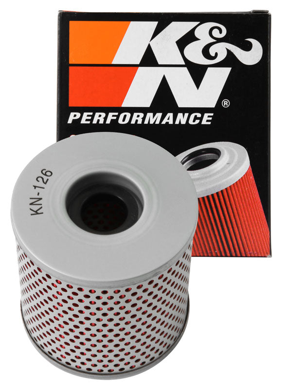K&N Kawasaki 3.156in OD x 3.25in H Oil Filter (KN-126)