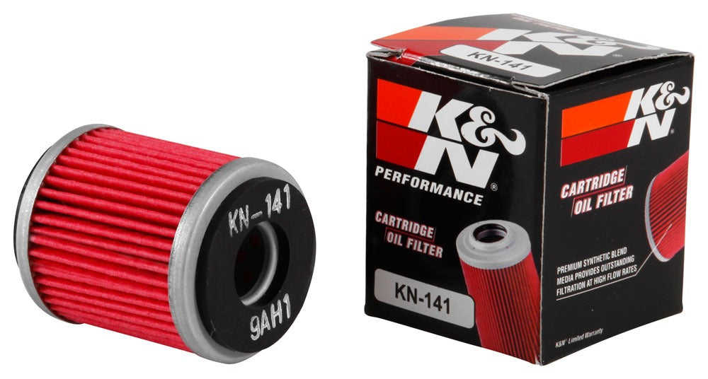 K&N Yamaha / MBK / Fantic Caballero 1.5in OD x 1.813in H Oil Filter (KN-141)