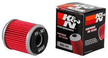 Load image into Gallery viewer, K&N Yamaha / MBK / Fantic Caballero 1.5in OD x 1.813in H Oil Filter (KN-141)