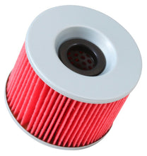Load image into Gallery viewer, K&N Honda / Kawasaki / Yamaha / Triumph 3in OD x .75ID x 2.210in H Oil Filter (KN-401)