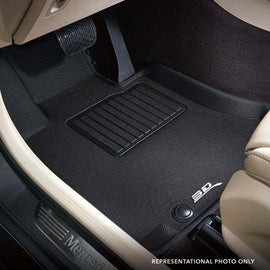 3D Maxpider 22-23 Jeep Grand Cherokee Kagu Floor Mat- Black R1 (L1JP02711509)