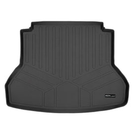 SMARTLINER All Weather Custom Cargo Liner Trunk Floor Mat Black Compatible With 2017-2020 Hyundai Elantra (SD0268)