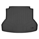 SMARTLINER All Weather Custom Cargo Liner Trunk Floor Mat Black Compatible With 2017-2020 Hyundai Elantra (SD0268)