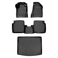Load image into Gallery viewer, SMARTLINER Floor Mats 2 Rows - Cargo Liner Set Black Compatible With 2017-2021 Compass with Dual Driver Side Floor Hooks (SA0331/B0331/D0331)