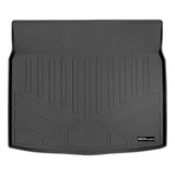 SMARTLINER Cargo Trunk Liner Floor Mat Black Compatible With 2017-2022 Kia Sportage - Liner fits with Cargo Tray in Lowest Position (SD0428)