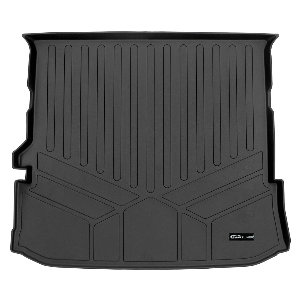 SMARTLINER Custom Cargo Trunk Liner Floor Mat Black Compatible With 2020-2022 Toyota Highlander (SD0515)