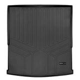 SMARTLINER All Weather Custom Fit Cargo Trunk Liner Floor Mat Behind 2nd Row Black Compatible With 2018-2022 Volkswagen Atlas (SD0300)