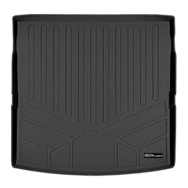 SMARTLINER Custom Fit Cargo Trunk Liner Floor Mat Behind 2nd Row Black Compatible With 2018-2021 Volkswagen Tiguan with 3rd Row Seats (SD0431)