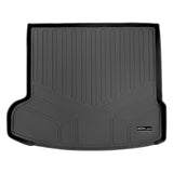 SMARTLINER Custom Fit Cargo Liner Mat Black Compatible With 2017-2021 Jaguar F-Pace / 2018-2021 Range Rover Velar (SD0337)