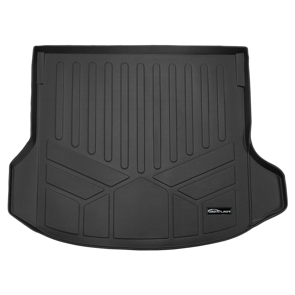 SMARTLINER Custom Fit All Weather Protection Black Cargo Liner behind the 2nd Row Seats Compatible With 2024-2025 Chevrolet Equinox EV (SD0754)