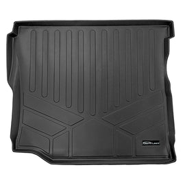 SMARTLINER Cargo Trunk Liner Floor Mat Black Compatible With 2018-2021 Wrangler JL Unlimited with Subwoofer and No Flat Load Floor (SD0316)