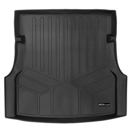 SMARTLINER Black Cargo Liner Behind the 2nd Row Black Compatible With 2015-2020 Tesla Model S (SD0368)