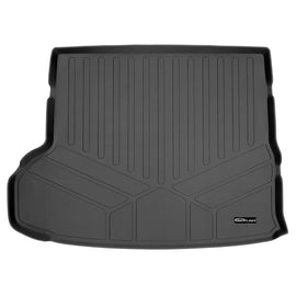 SMARTLINER All Weather Custom Fit Cargo Trunk Liner Floor Mat Behind 2nd Row Seat Black Compatible With 2014-2019 Toyota Highlander (SD0152)