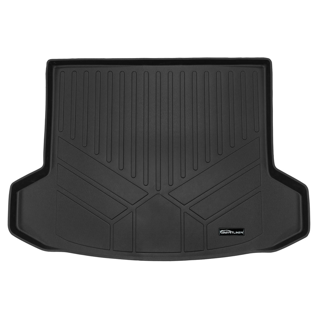SMARTLINER Custom Fit All Weather Protection Black Cargo Liner behind the 2nd Row Seats Compatible With 2024-2025 Acura ZDX (SD0755)