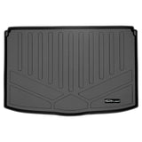SMARTLINER Custom Fit Cargo Trunk Liner Floor Mat Behind 2nd Row Black Compatible With 2020-2022 Kia Soul Cargo Deck in Lower Position (SD0461)