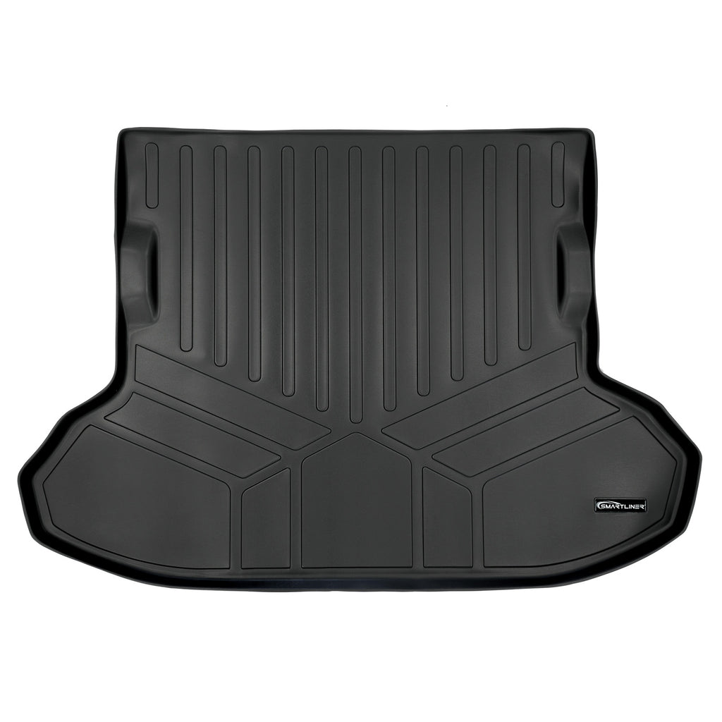 SMARTLINER All Weather Custom Fit Cargo Trunk Liner Floor Mat Black Compatible With 2015-2019 Subaru Legacy (SD0171)