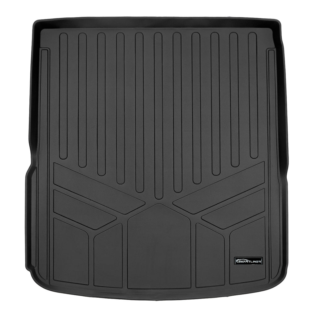 SMARTLINER Custom Fit All Weather Protection Black Cargo Liner behind the 2nd Row Seats Compatible With 2020-2025 Audi A6 Allroad (SD0654)