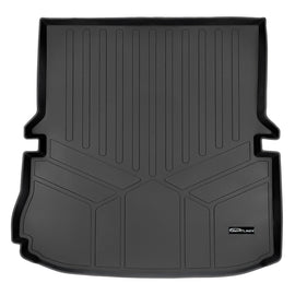 SMARTLINER All Weather Custom Fit Cargo Trunk Liner Floor Mat Behind 2nd Row Black Compatible With 2011-2019 Ford Explorer (SD0082)