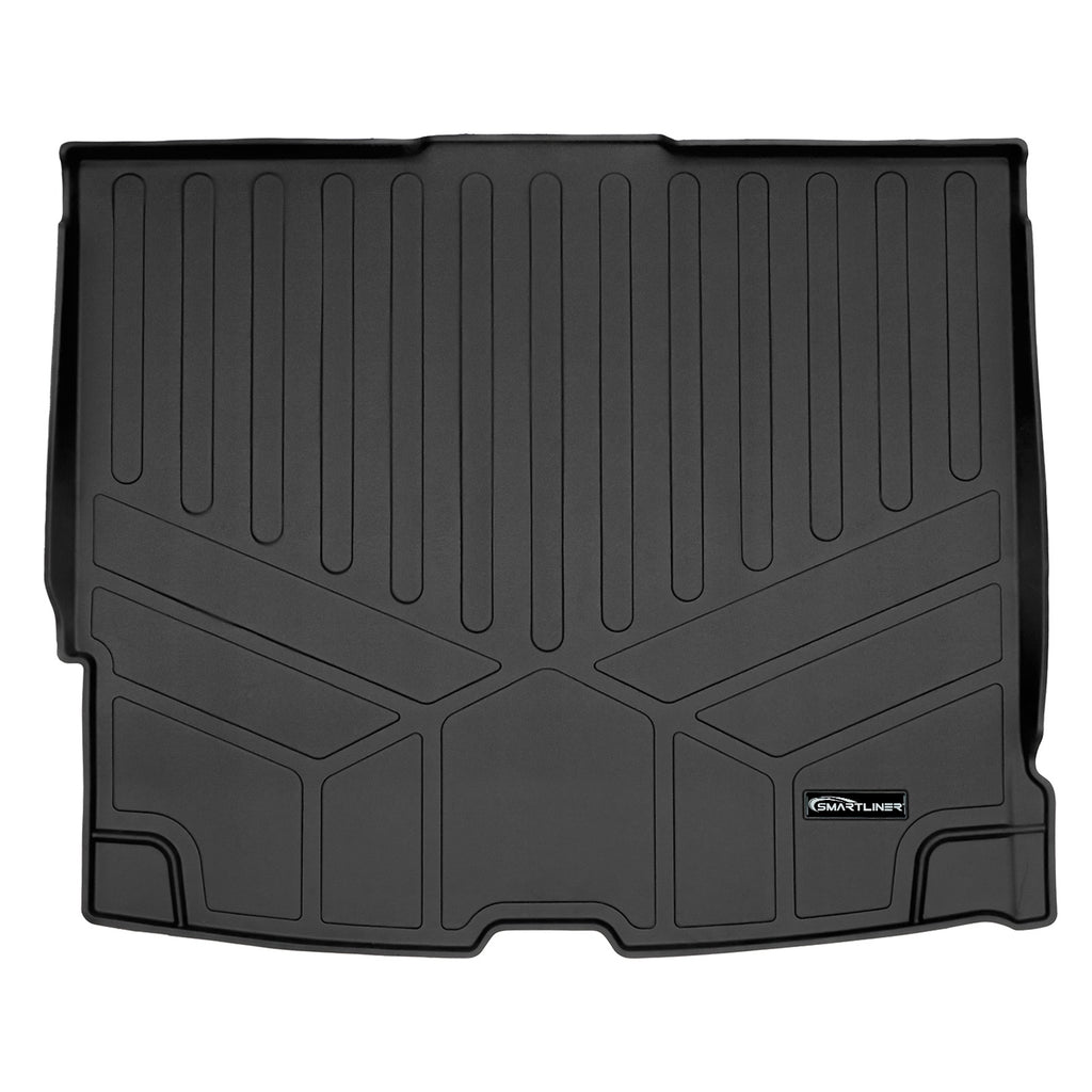 SMARTLINER All Weather Custom Fit Black Cargo Liner Mat Compatible With 2018-2023 Volvo XC60 (SD0604)
