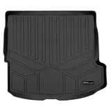 SMARTLINER Custom Fit All Weather Protection Black Cargo Liner behind the 2nd Row Seats Compatible With 2022-2025 Audi S3 (SD0646-N1)