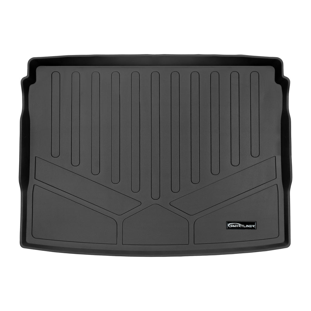 SMARTLINER Custom Fit All Weather Black Cargo Trunk Liner Mat Compatible With 2021-2024 Ford Bronco Sport (SD0546)