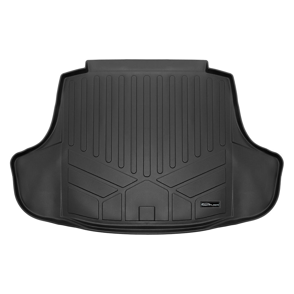 SMARTLINER Custom Fit All Weather Protection Black Cargo Liner Mat Compatible With 2019-2023 Lexus ES (SD0686)