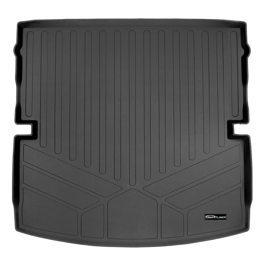 SMARTLINER All Weather Custom Cargo Liner Behind the 2nd Row Black Compatible With 2020-2023 Ford Explorer (SD0423)