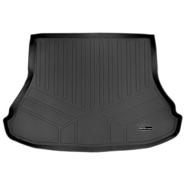 SMARTLINER All Weather Custom Fit Cargo Trunk Liner Floor Mat Black Compatible With 2014-2016 Kia Compatible Withte Koup (SD0304)