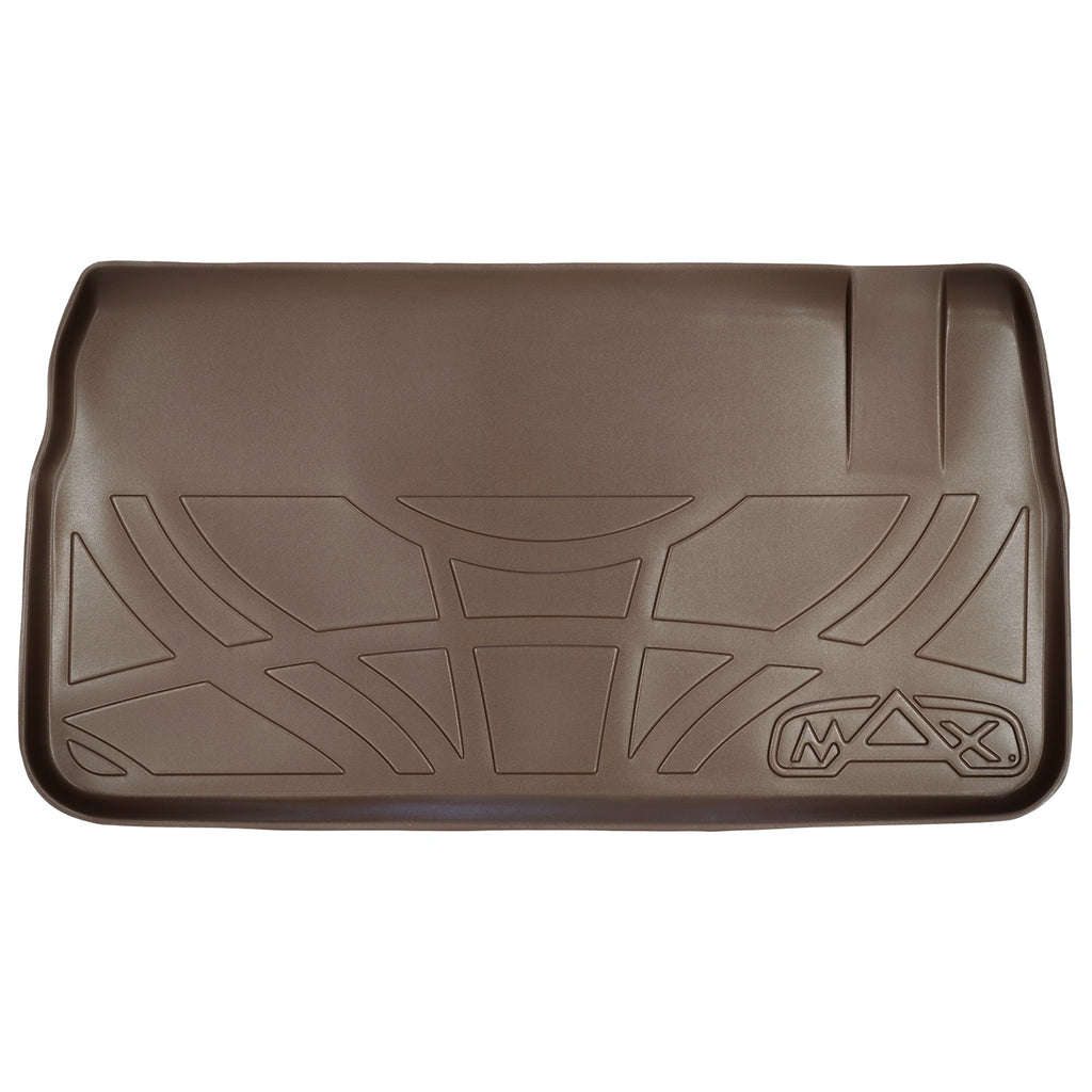 SMARTLINER Custom Cargo Trunk Liner Floor Mat Behind 3rd Row Seat Tan Compatible With 2008-2020 Grand Caravan / 2008-2016 Town Country (SD1046)