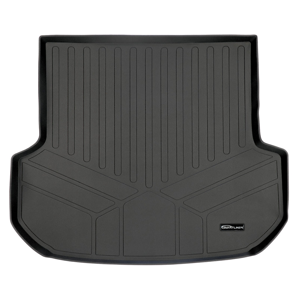 SMARTLINER All Weather Custom Fit Cargo Trunk Liner Floor Mat Black Compatible With 2016-2019 Kia Sorento 5 Passenger Model Only (SD0209)