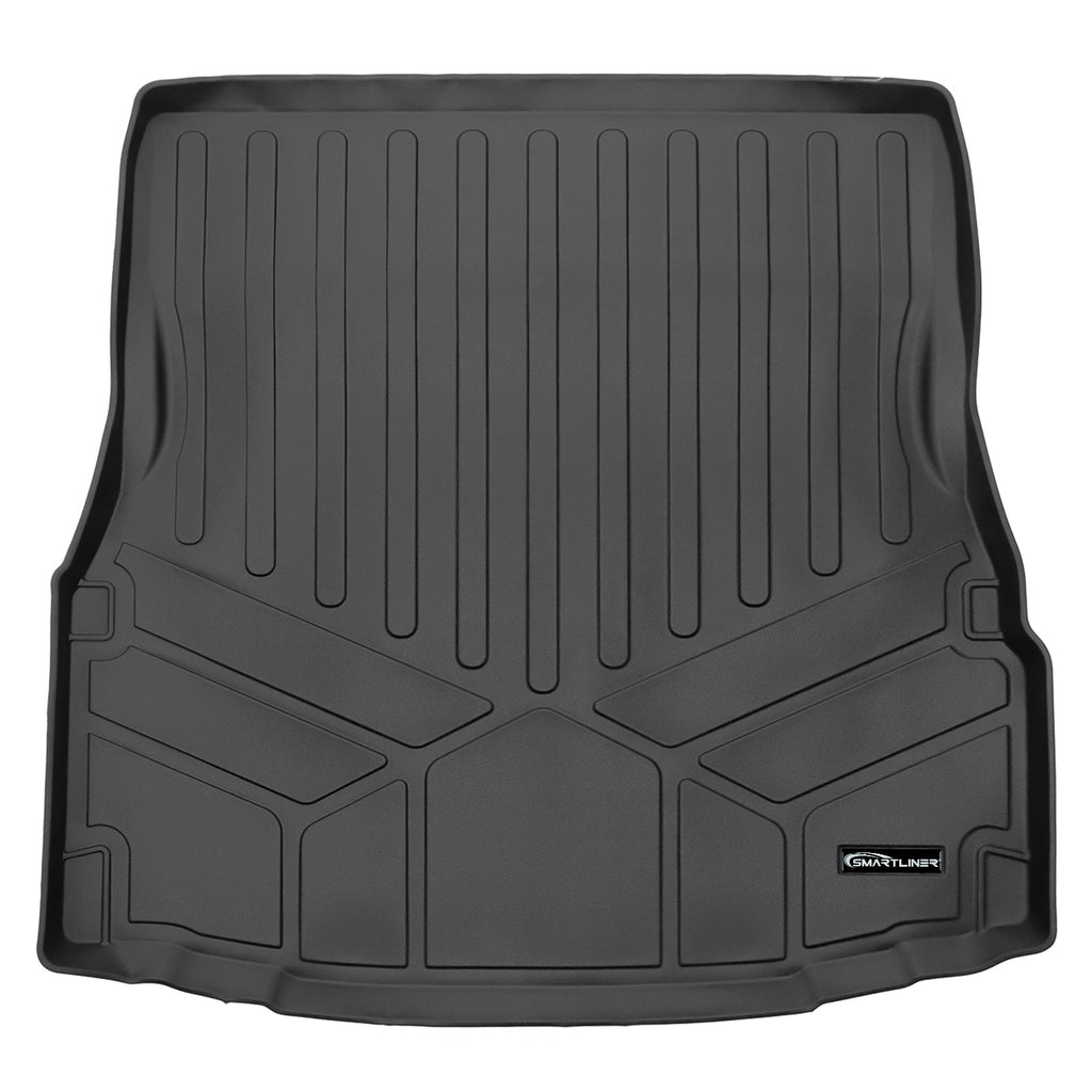SMARTLINER All Weather Protection Custom Fit Black Cargo Liner Compatible With 2017-2023 Mercedes Benz C-Class (SD0713)