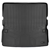 SMARTLINER Custom Fit All Weather Protection Black Cargo Liner behind the 2nd Row Seats Compatible With 2019-2024 Infiniti QX80 (SD0242)