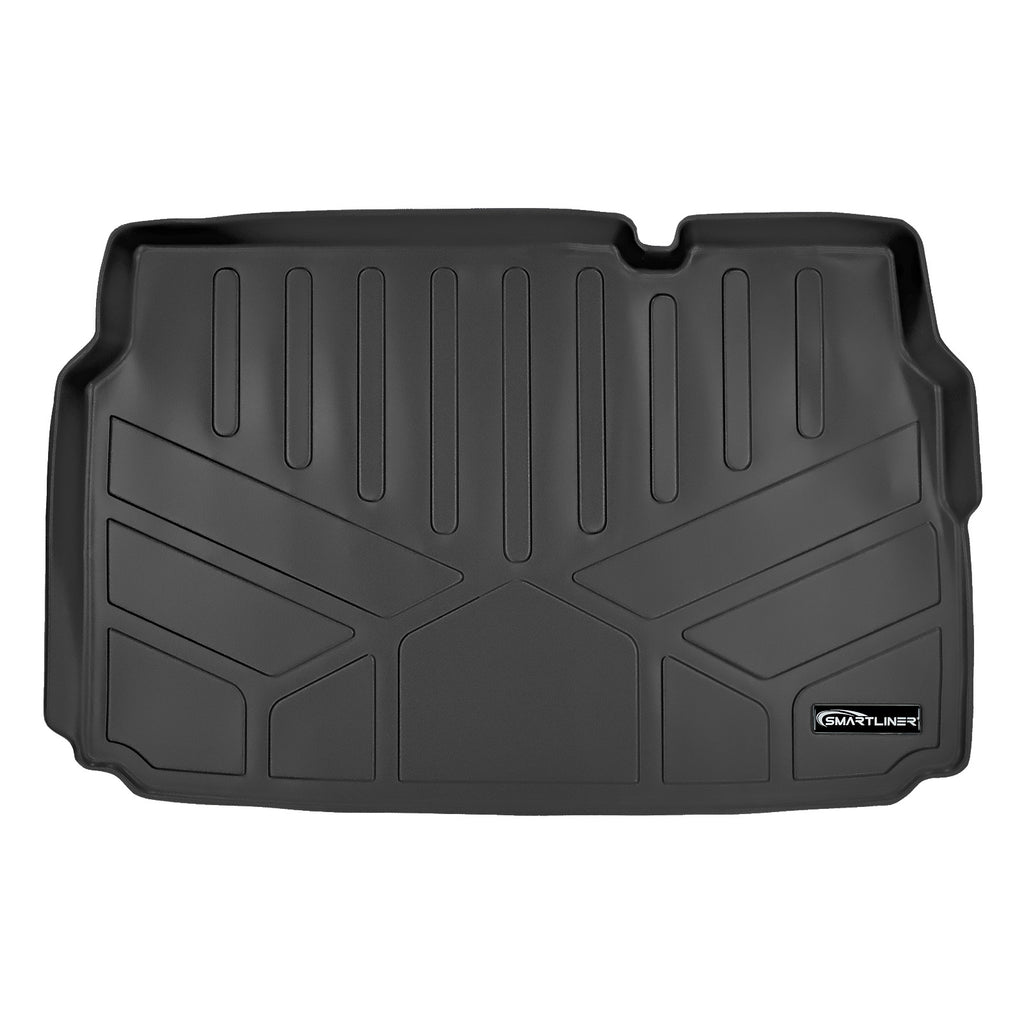 SMARTLINER Cargo Trunk Liner Floor Mat Black Compatible With 2018-2021 EcoSport (SD0360)